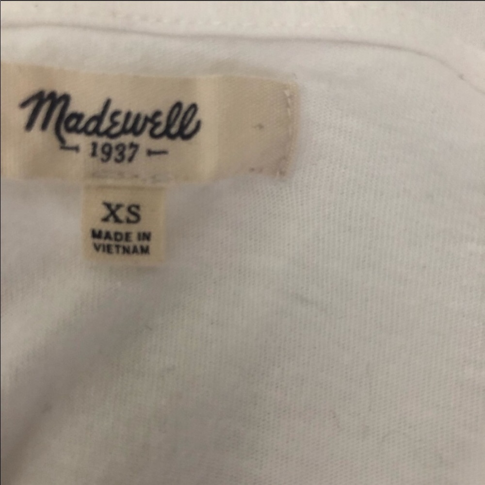 Madewell eyelet embroider/crochet long sleeve top - Picture 4 of 4